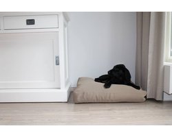 Dog's Companion Hondenkussen / Benchkussen - Beige - 65 x 50 x 10 cm