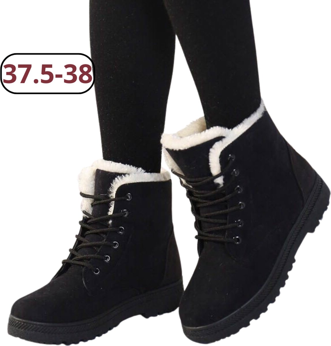 Bovista Sneeuwschoenen Voor Dames Snowboots Wintersport Sneeuwboots Ski Gadgets Zwart