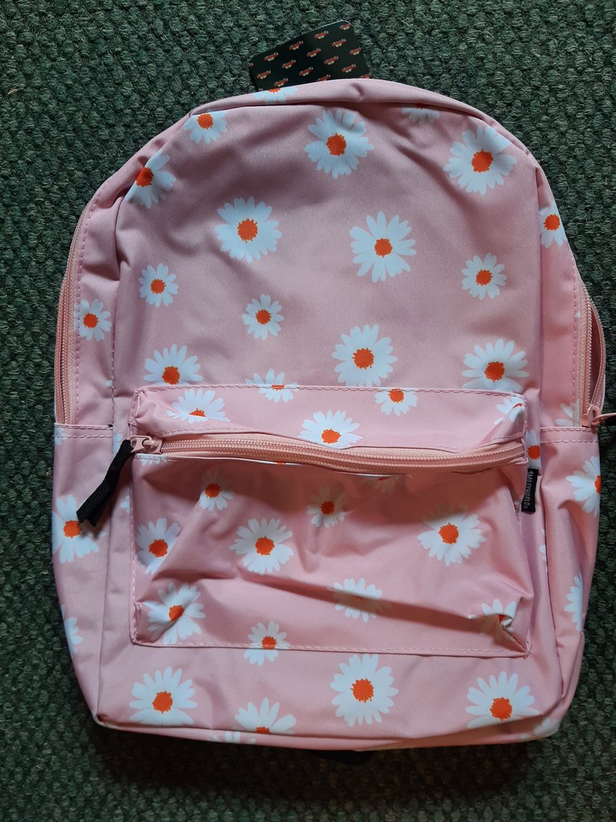 Schoolrugzak small Flower Roze 33 cm / 6 liter