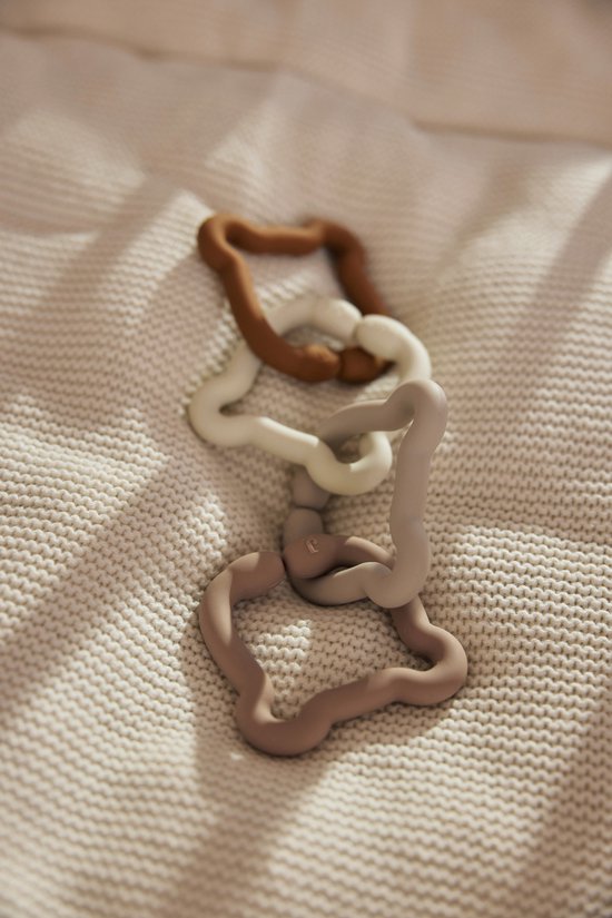 Jollein Speelgoed Ringen Siliconen 20x7x1cm Teddy Bear van Jollein — afbeelding 3