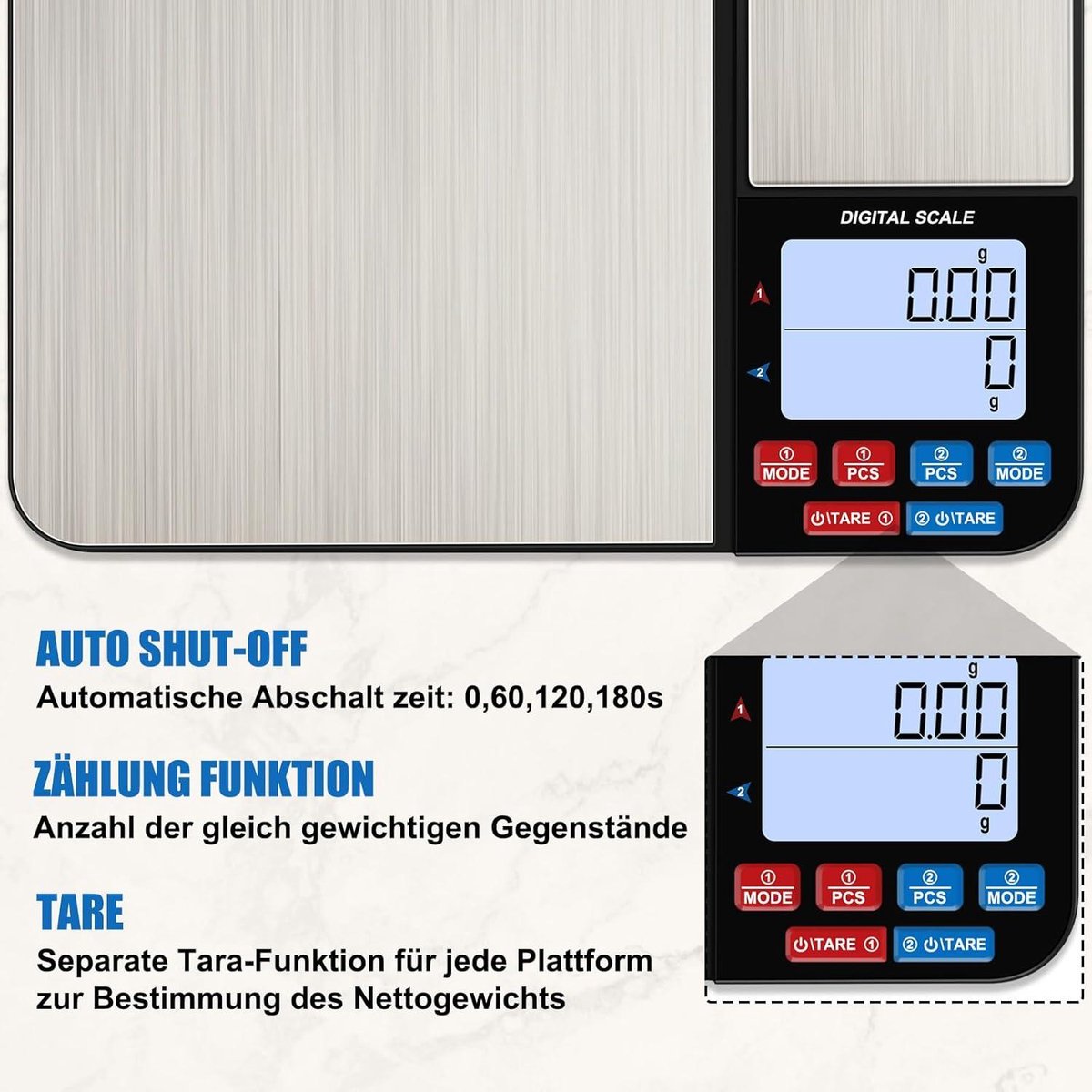Ooni Digitale Keukenweegschaal - Beef & Steak