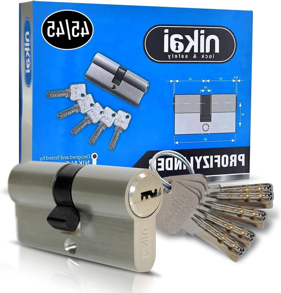 AXA knop veiligheidscilinder Security K40/55 SKG2 | Online Deurbeslagshop