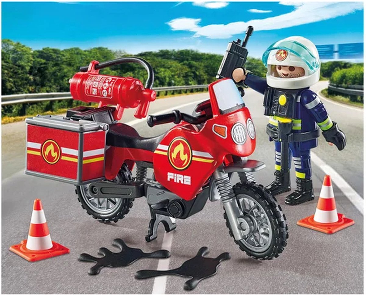 PLAYMOBIL Action Heroes Brandweer op de plaats van het ongeval - 71466 — afbeelding 10