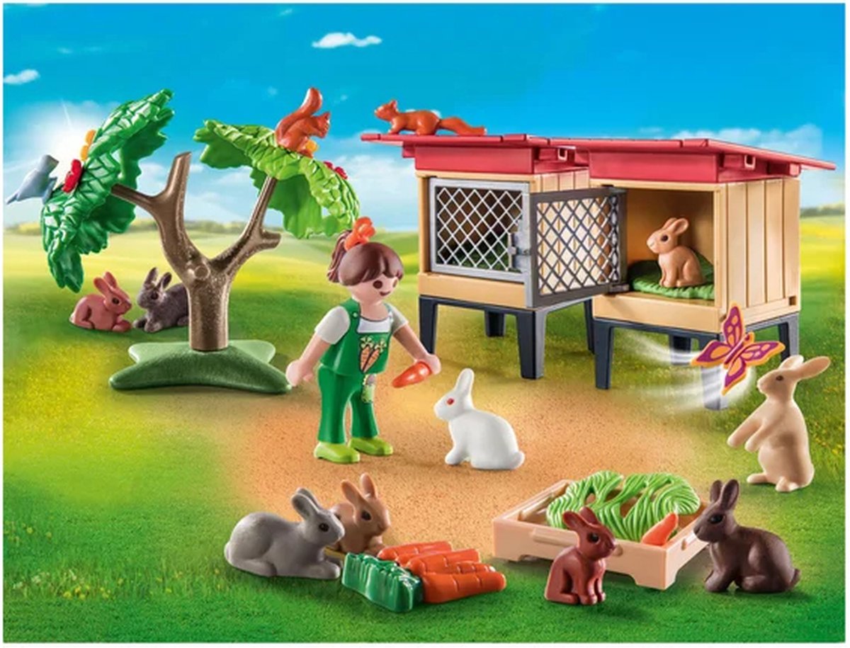 PLAYMOBIL Country Konijnenhok - 71252 — afbeelding 10