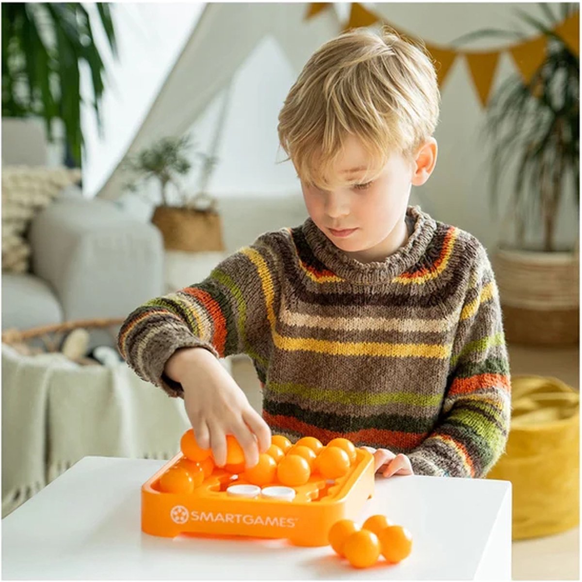 SmartGames IQ Mini XXL - Groot Logisch Denkspel - Eindeloze Uitdagingen met Verschuifbare Blockers - Educatief Solospel - Vanaf 6 Jaar — afbeelding 9
