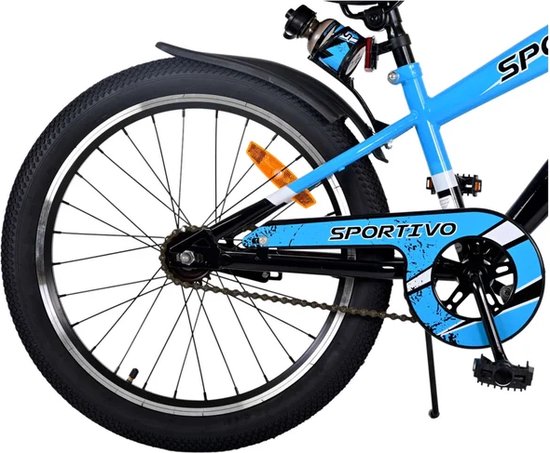 Volare Sportivo Kinderfiets - Jongens - 20 inch - Blauw van Volare — afbeelding 3