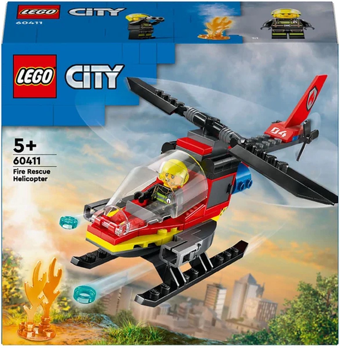 LEGO City Brandweerhelikopter - 60411 — afbeelding 16