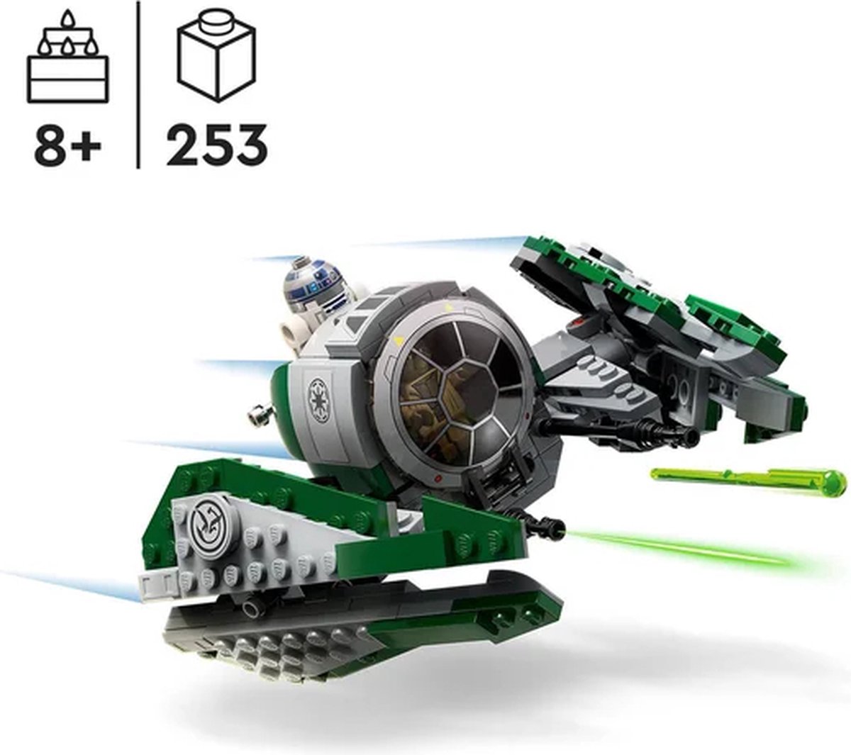LEGO Star Wars Yoda's Jedi Starfighter - 75360 — afbeelding 11
