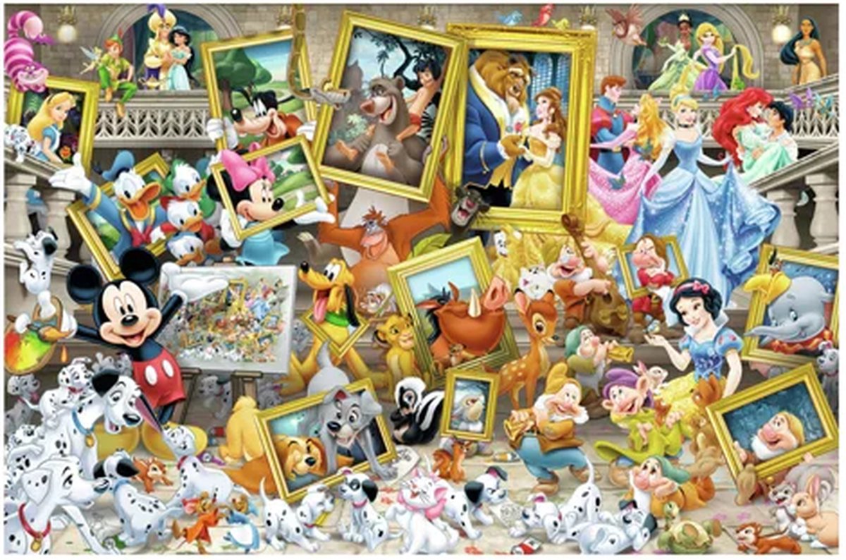 Ravensburger puzzel Disney Mickey Mouse. Artistic Mickey - Legpuzzel - 5000 stukjes — afbeelding 6
