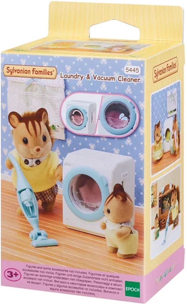 Sylvanian Families 5445 wasmachine & stofzuiger-poppenhuisinrichting — afbeelding 2
