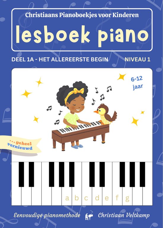 Foto: Christiaans pianoboekjes 1 lesboek piano