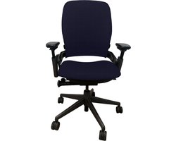 Steelcase Leap V2 Full Option donker blauw - ergonomische bureaustoel - 5 jaar garantie