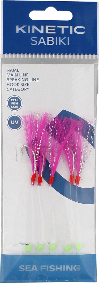 Kinetic Sabiki Nordic Mackerel | Pink Crystal