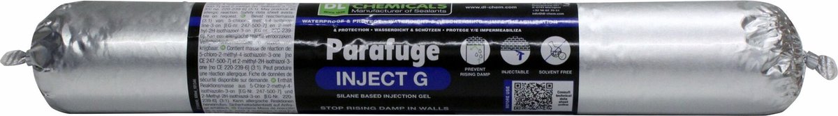 DL Chemicals Parafuge Inject G Injectiecrème 600ml opstijgend vocht