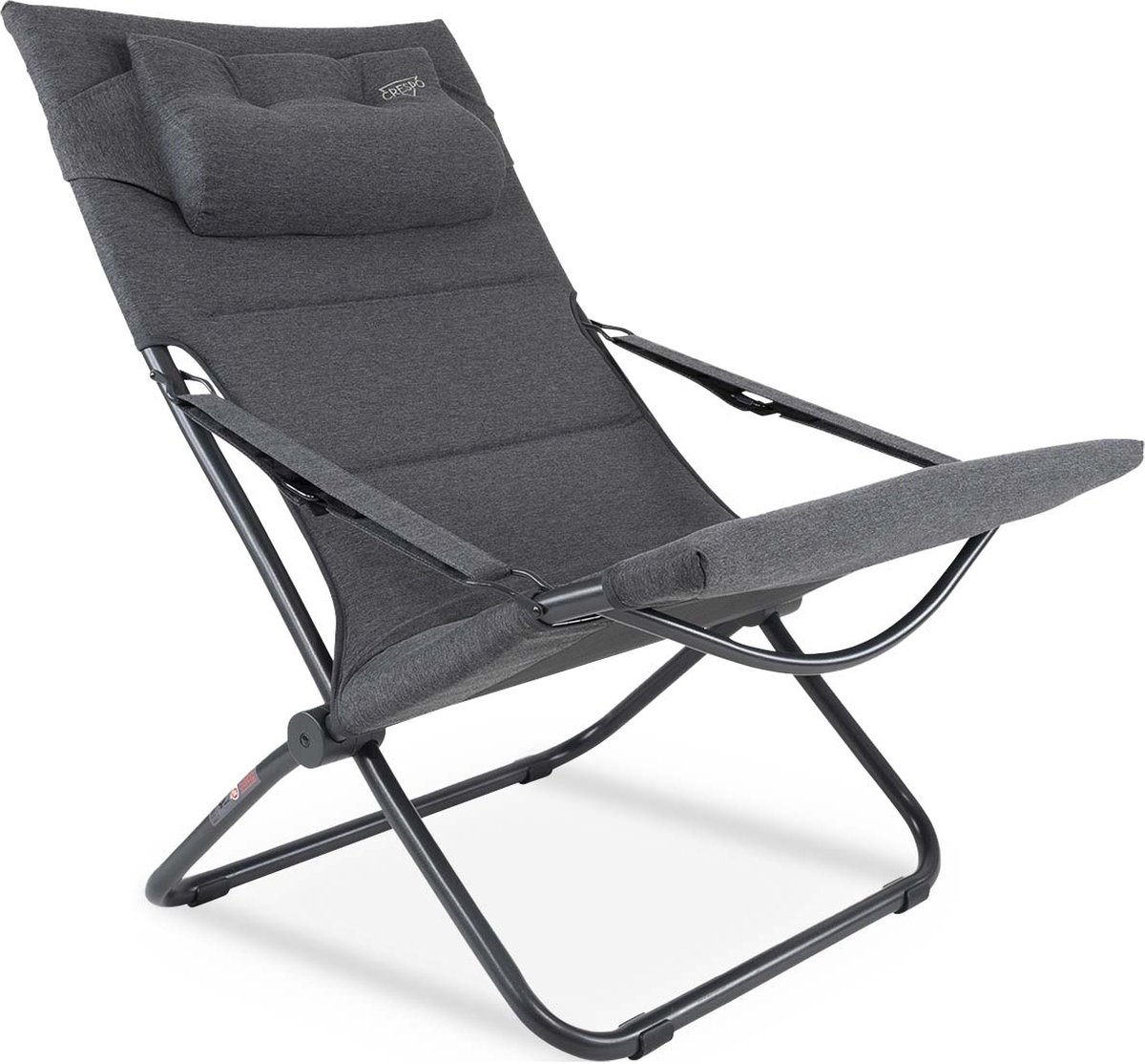 Crespo - Loungestoel - AP/263-TS - Tex-Supreme - Grijs (76)