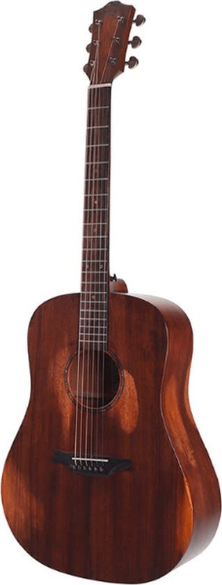 Fender CD-60 Dreadnaught akoestische gitaar (V3) - Geen koffer - Sunburst - Walnoot toets