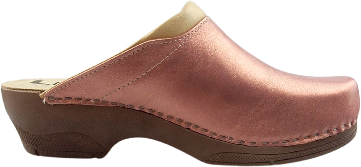 Medische klompen - Werkklompen - Zorgklompen - PU klompen met kunststof zool - Ziekenhuis klompen - Dames klompen - Ledi - Perfect Pink - maat 42