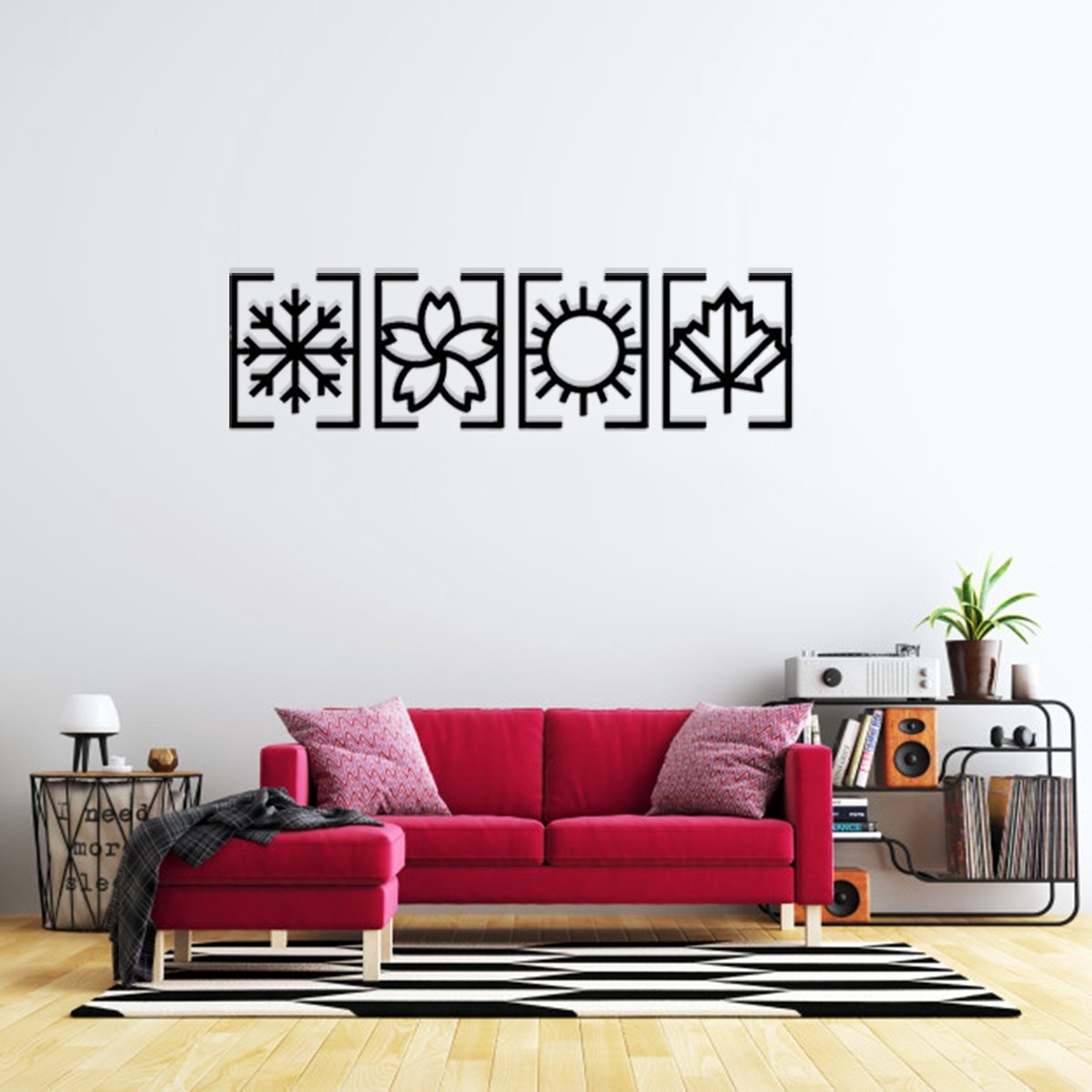 MT-1080, metaal zwart, afmeting 50x168cm