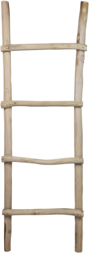 Decoratieve ladder - teak