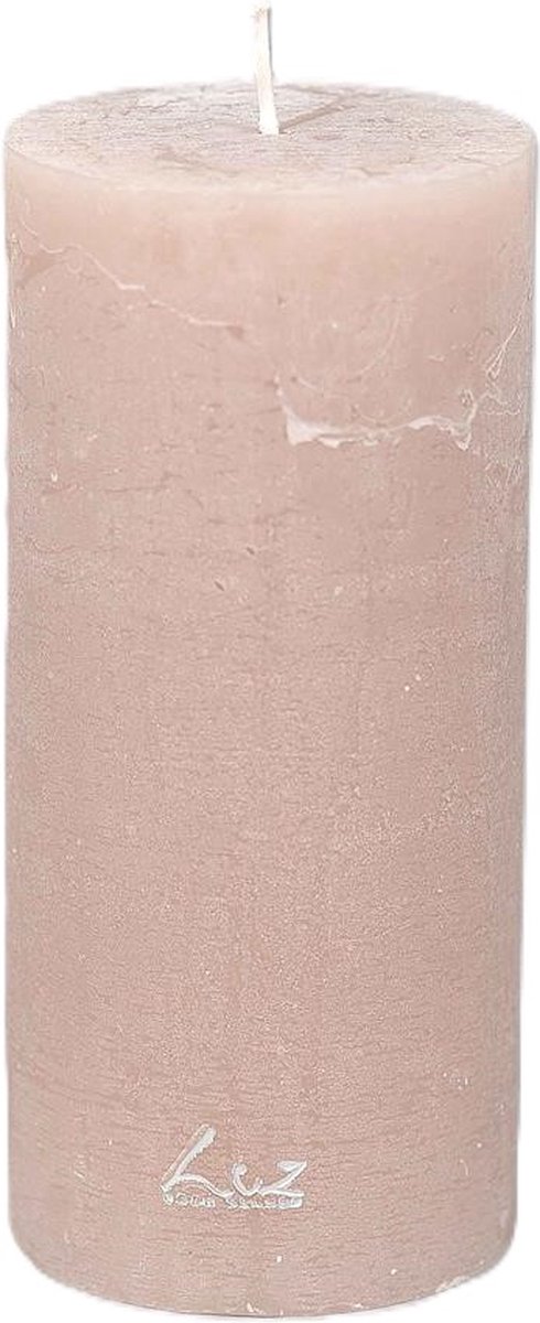 Rasteli Luz Your Senses Stomp Kaars Crème-Portobello D 7 cm H 15 cm