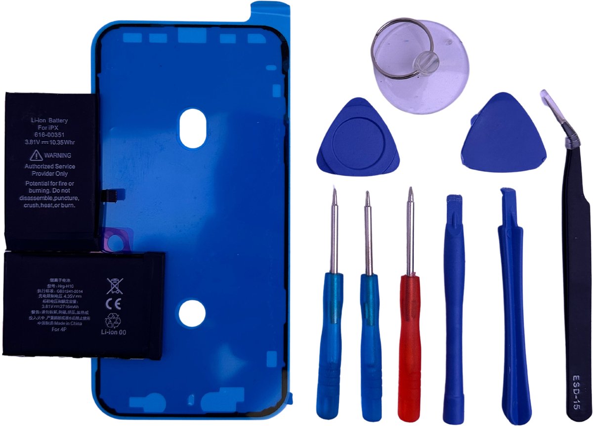 iPhone 11 Pro batterij + Framesticker en batterij sticker