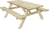 AXI Julie Picknicktafel van hout Klassiek 177 x 154 cm - Naturel