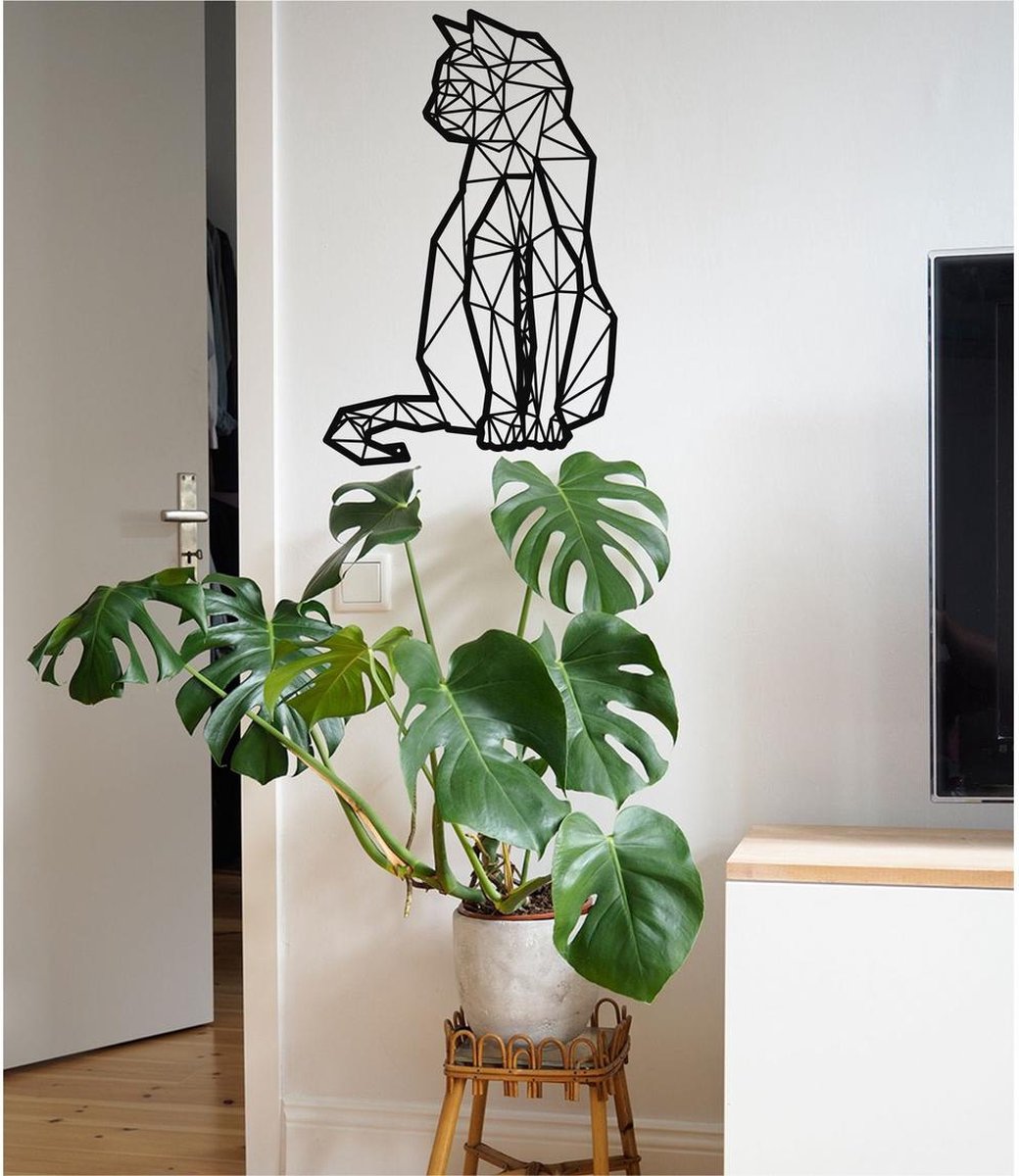 MT-1032, metaal zwart, afmeting 38x59cm