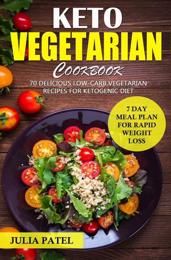 Keto Vegetarian Cookbook - cover
