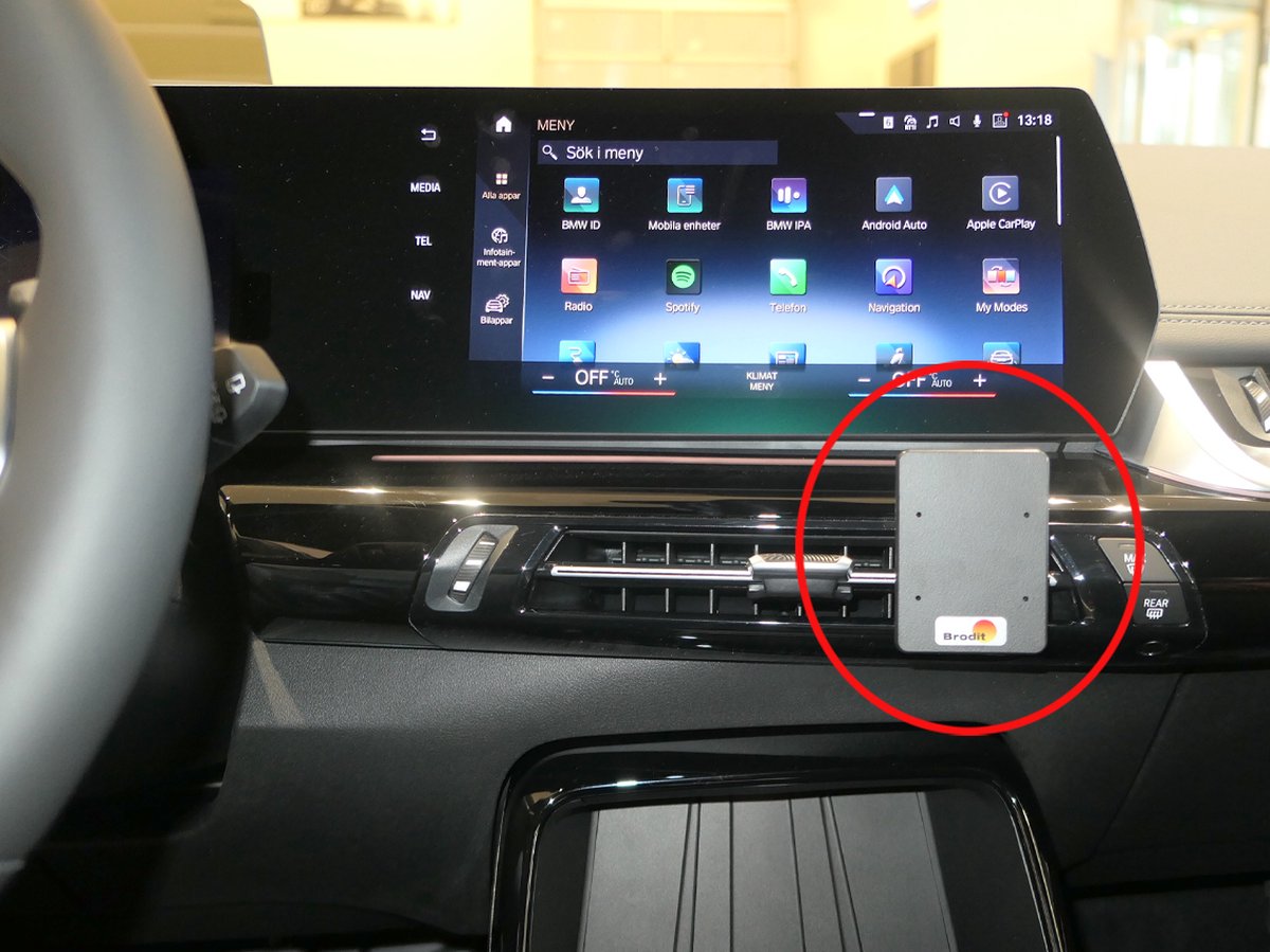 Houder - Brodit ProClip - BMW iX2/ X1 2023-> Console mount