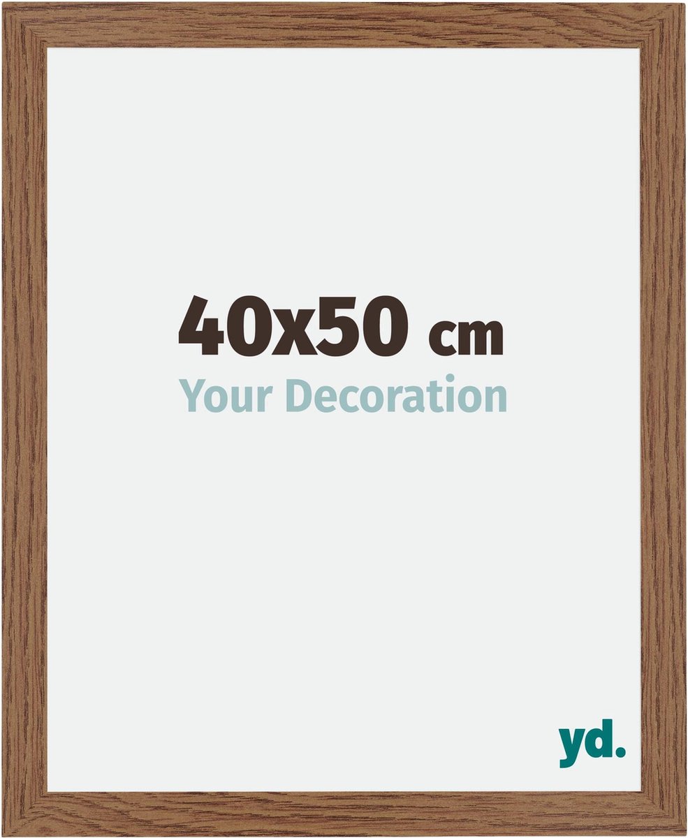Your Decoration - Fotolijst 40x50 cm - MDF - Eiken Rustiek - Mura
