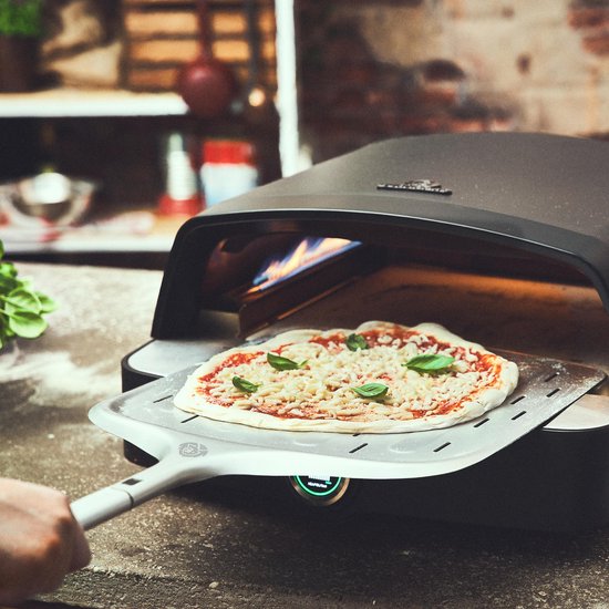 Cozze Pelle à Pizza Légère Avec Trous 75x40x35 Cm Aluminium - Accessoire Four à Pizza
