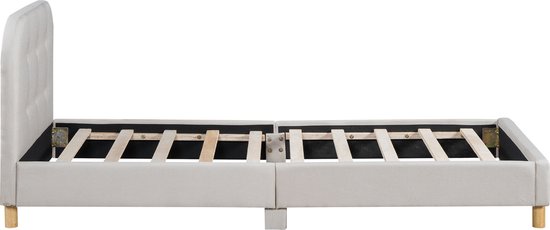 Stoffen bedden Opklapbed 90 x 200 200 cm Eenpersoons kopen? | Tot 58% korting