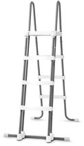 Échelle de piscine Intex 127 Cm acier Argent/ blanc