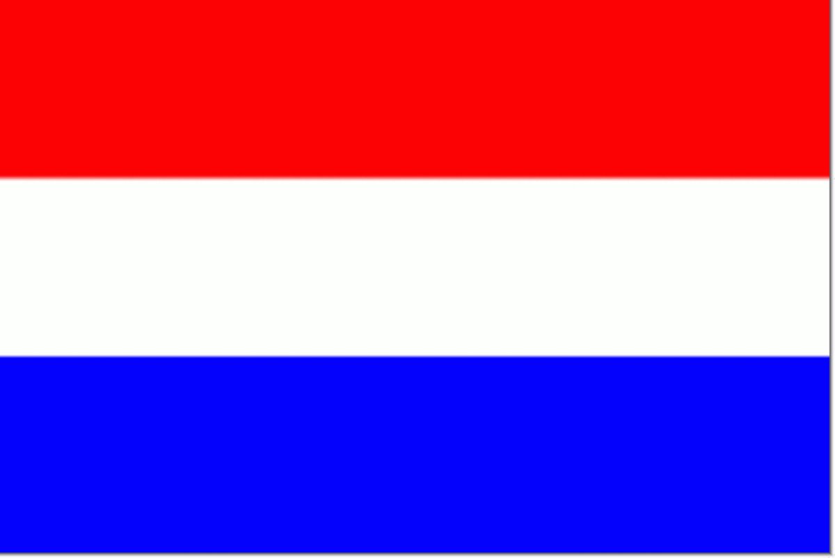 Nederlandse vlag 40 x 60 cm
