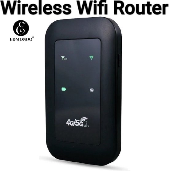 Booso Router 4G LTE Pocket Mifi SIM Card Plug & Play Mobile 150Mbps Travel High Speed Battery 3000mAh