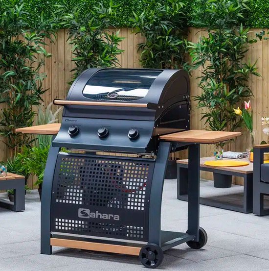 Sahara S350 Gas Barbeque 3 branders van Sahara — afbeelding 3