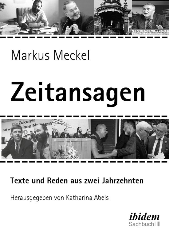 Markus Meckel: Zeitansagen. Texte und Reden - cover