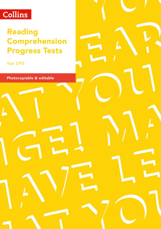 Year 2P3 Reading Comprehension Progress Tests Collins Tests  ... - cover