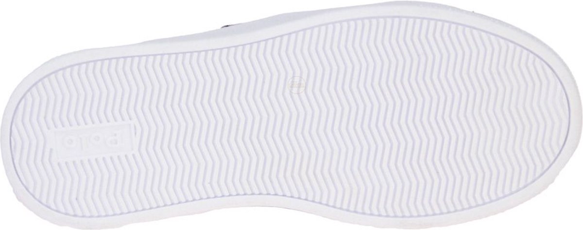Ralph Lauren Polo Frazier PS Wit-Blauwe Sneaker
