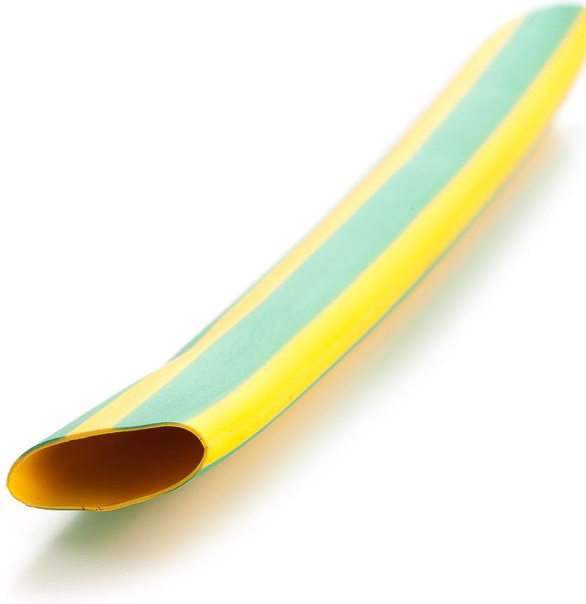 RIPCA Krimpkous 2:1 / 12,7-6,4mm geel/groen 5mtr.