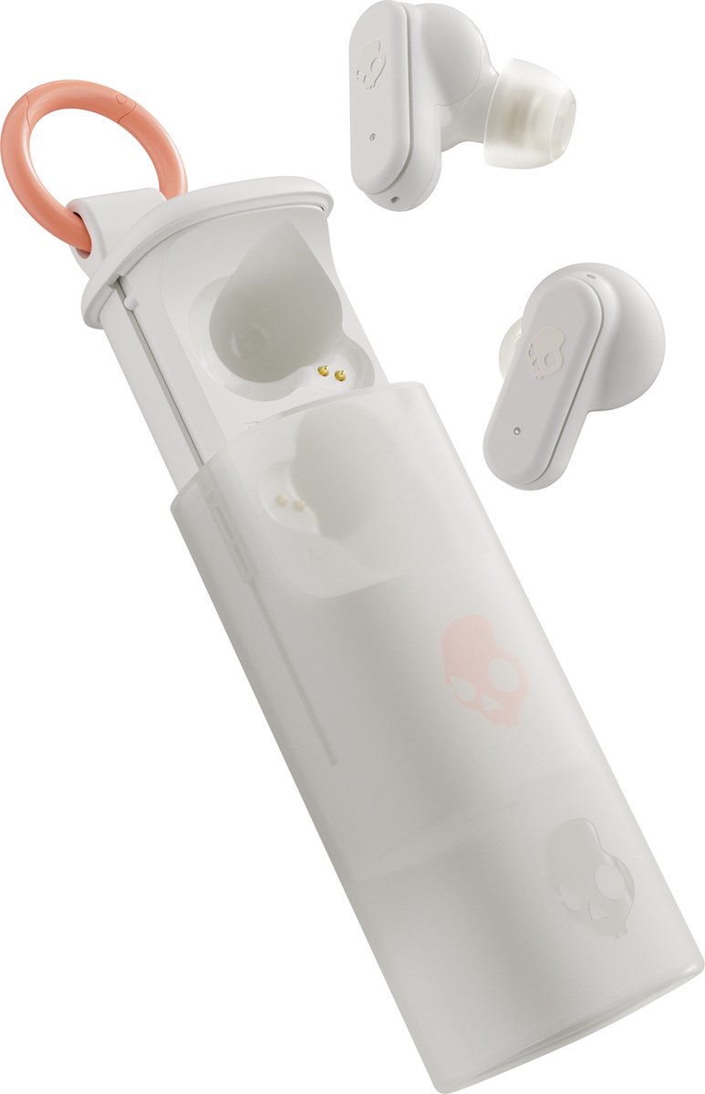 Skullcandy Dime Evo - Bluetooth oordopjes - 36 uur speeltijd - Noise Isolation - Aanpasbare EQ3 instelling - In-Ear oordopjes - Wit