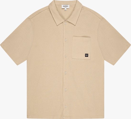 Quotrell Couture - PLAYA SHIRT - BEIGE - XS