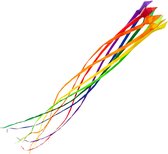 Vliegeraccesoires | Vlieger | HQ Soft Swirl Rainbow 6 m - 8 Colours | Staart | Mix Kleuren |