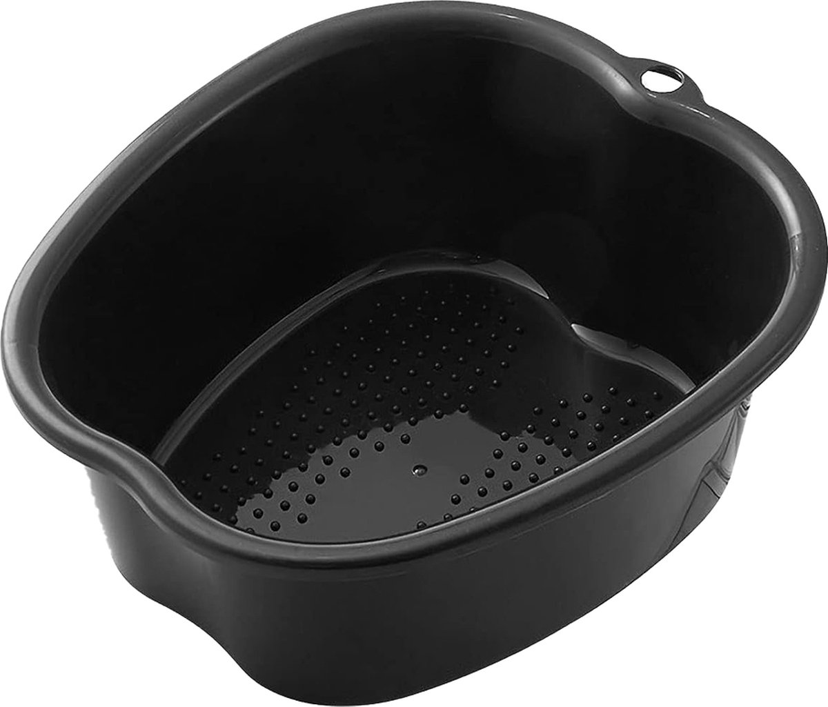 Goedkoopste Voetbad - Zwart - 37 x 33 x 15 CM - Voetenbad - Massagebad - Ontspanning