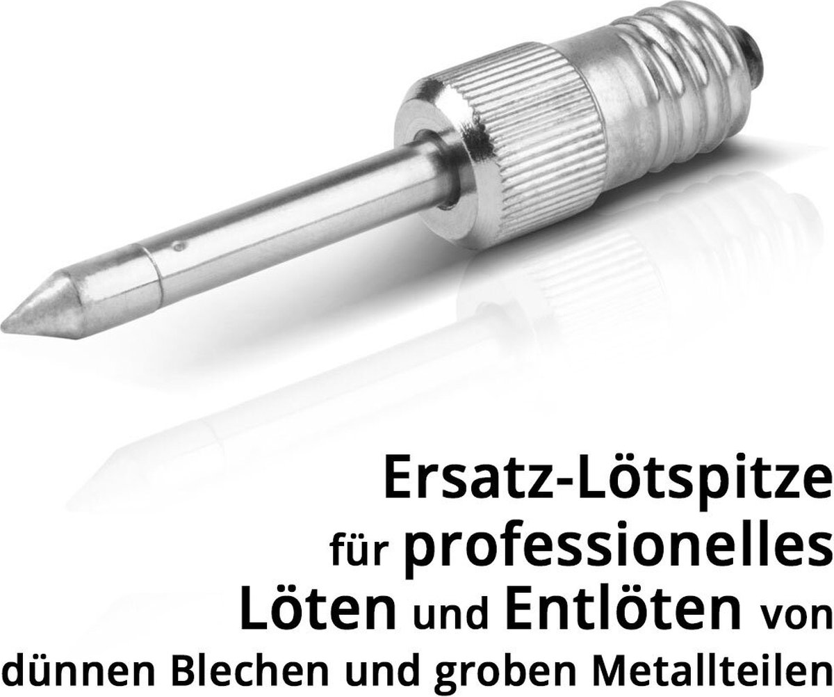STAHLWERK soldeerpunt | 4 mm diameter soldeerbouttip vervangende soldeerpunt voor soldeerbout | Soldeerapparatuur | Soldeerstations | soldeerpistolen – foto 2