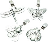 Poids de nappe pour l'extérieur - Poids de nappe - Poids de nappe - Cintres de nappe - Cintres de nappe lestés - 4 pièces - Must pour votre nappe !