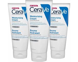 CeraVe - Moisturizing Cream - 3 x 177 ml - Voordeelverpakking