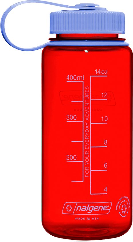 Nalgene Wide-Mouth - gourde - 500ml - Sans BPA - SUSTAIN - Marmelade Orange