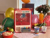 Candy grabber Snoepmachine grijpmachine -Klauwmachine-Snoepautomaat -Grijpmachine - Machine met Geluid - Inclusief Muntjes - exclusief snoep -kleine speeltjes grijpmachine- verjaardag kerstcadeaus voor kinderen - leuke partij spelletjes