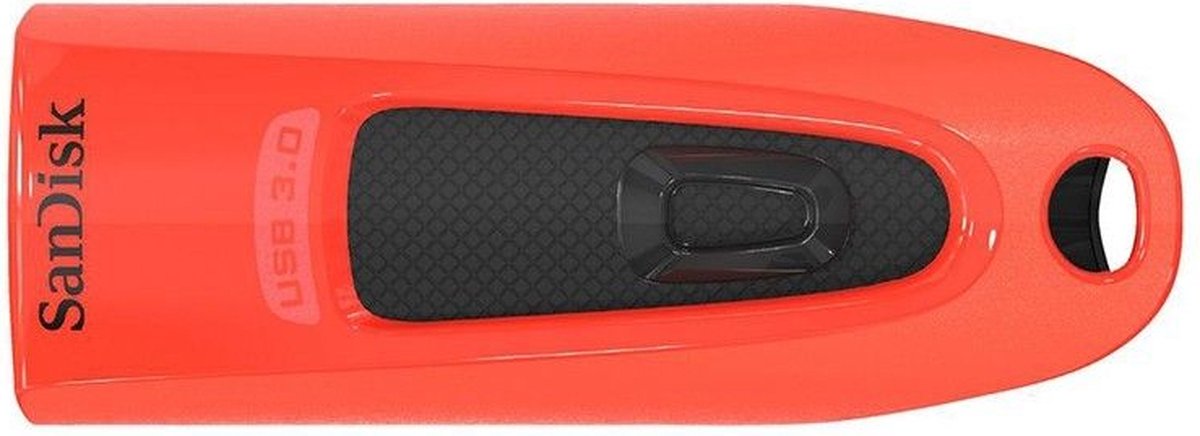 SanDisk USB Ultra 64GB USB Flash Drive - Rood - 130MB/s read - USB 3.0